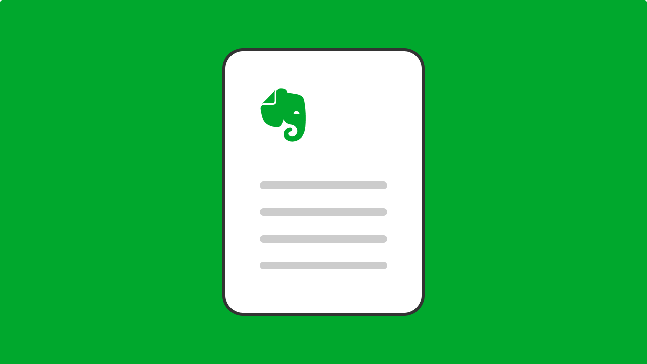 🚀 Start here: Get to know the power of Evernote