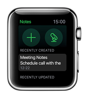 Ekran główny Apple Watch